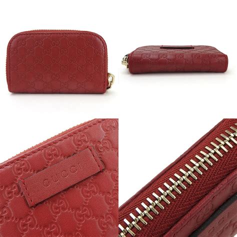 gucci sylvie wallet red|Gucci microguccissima wallet.